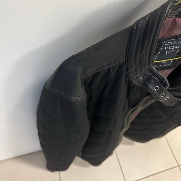 Guess jacket, bomber style with leader trim - men’s M - Picture 3 of 5